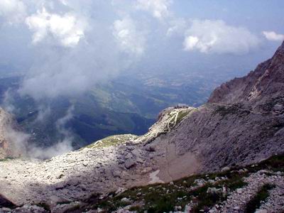 Riesci a vedere dov'è il rifugio...